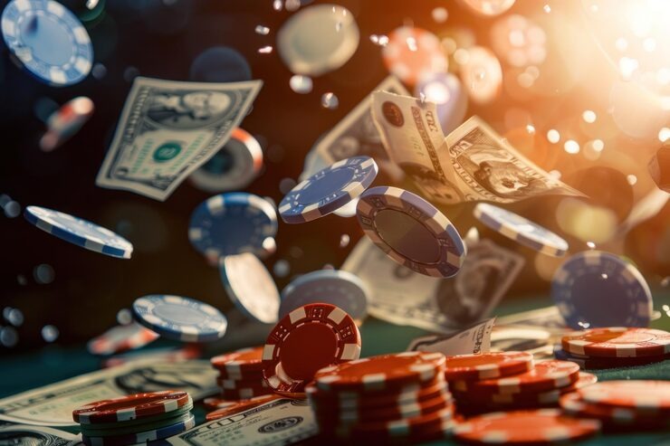 Caribbean Stud Poker live dealer table on indojoker88 login mobile app
