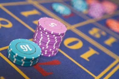 Live studio setup Live dealer Caribbean Stud Poker studio